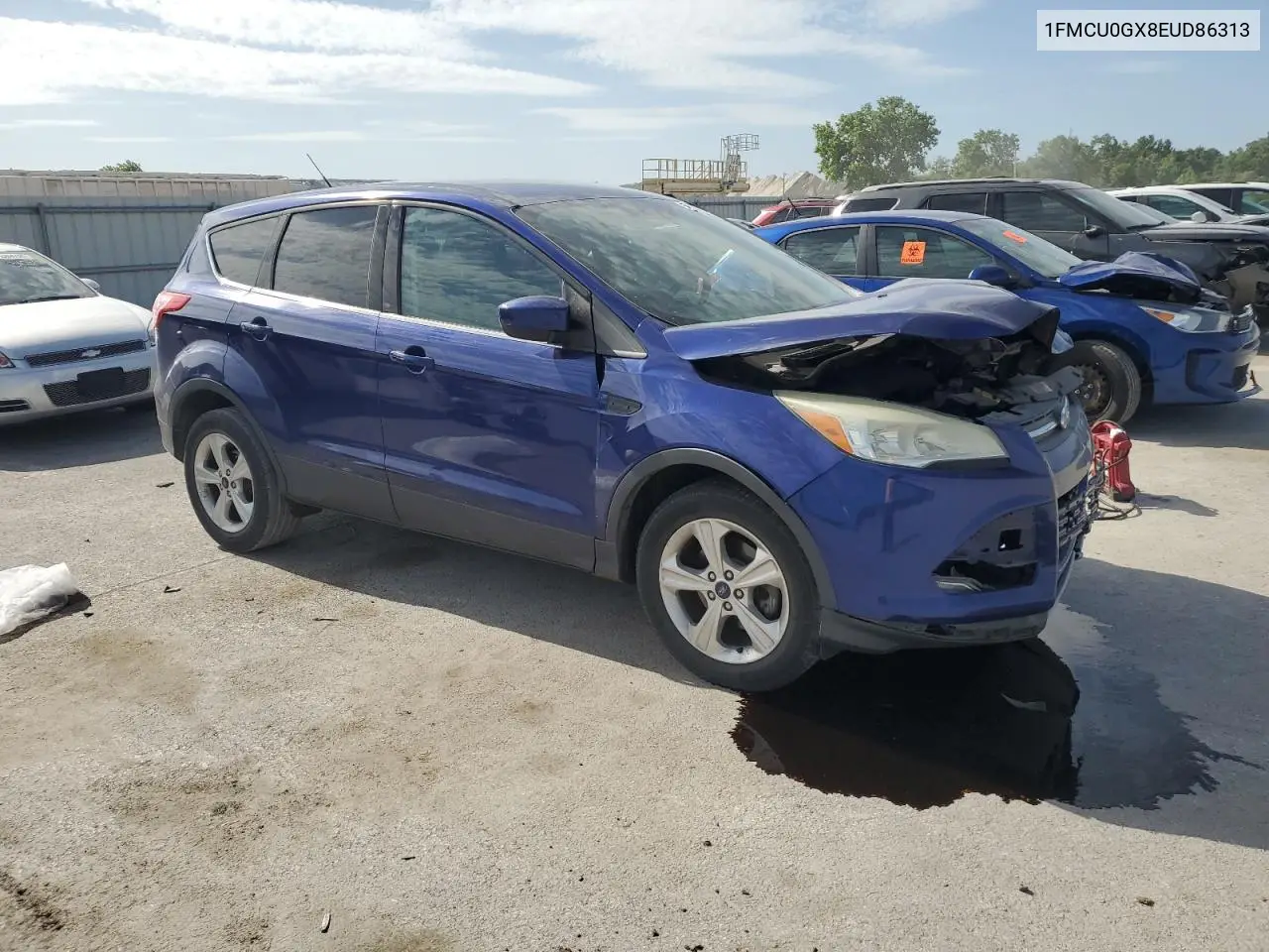 2014 Ford Escape Se VIN: 1FMCU0GX8EUD86313 Lot: 62357865