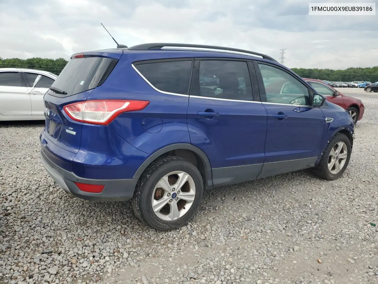 2014 Ford Escape Se VIN: 1FMCU0GX9EUB39186 Lot: 62533535