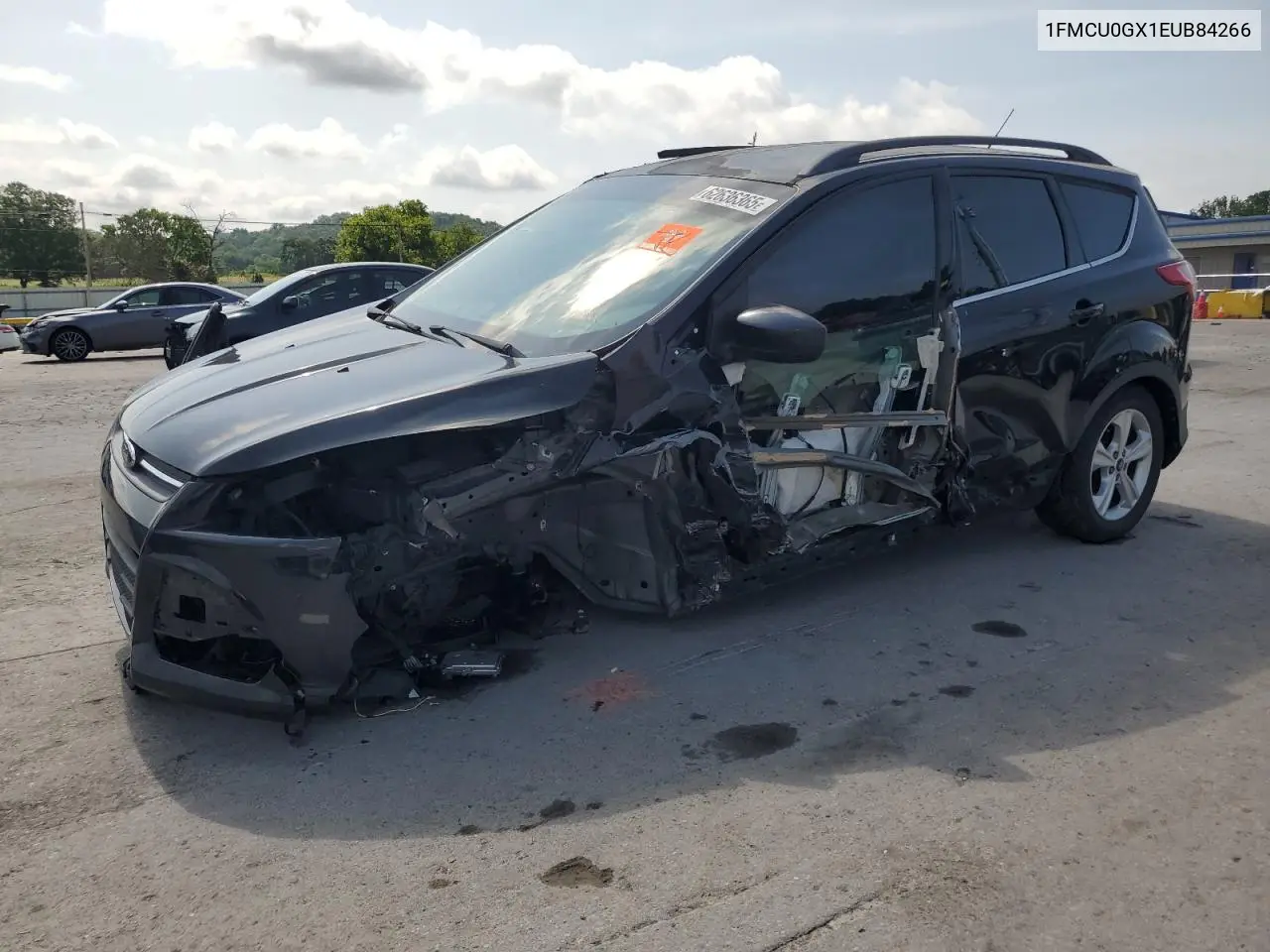 2014 Ford Escape Se VIN: 1FMCU0GX1EUB84266 Lot: 62636365
