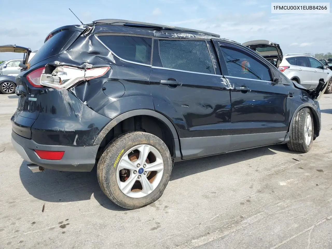 2014 Ford Escape Se VIN: 1FMCU0GX1EUB84266 Lot: 62636365