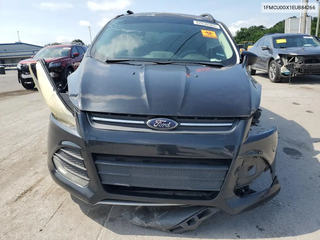 2014 Ford Escape Se VIN: 1FMCU0GX1EUB84266 Lot: 62636365