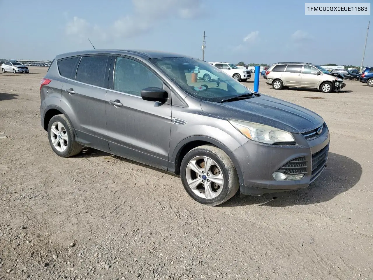2014 Ford Escape Se VIN: 1FMCU0GX0EUE11883 Lot: 62733575