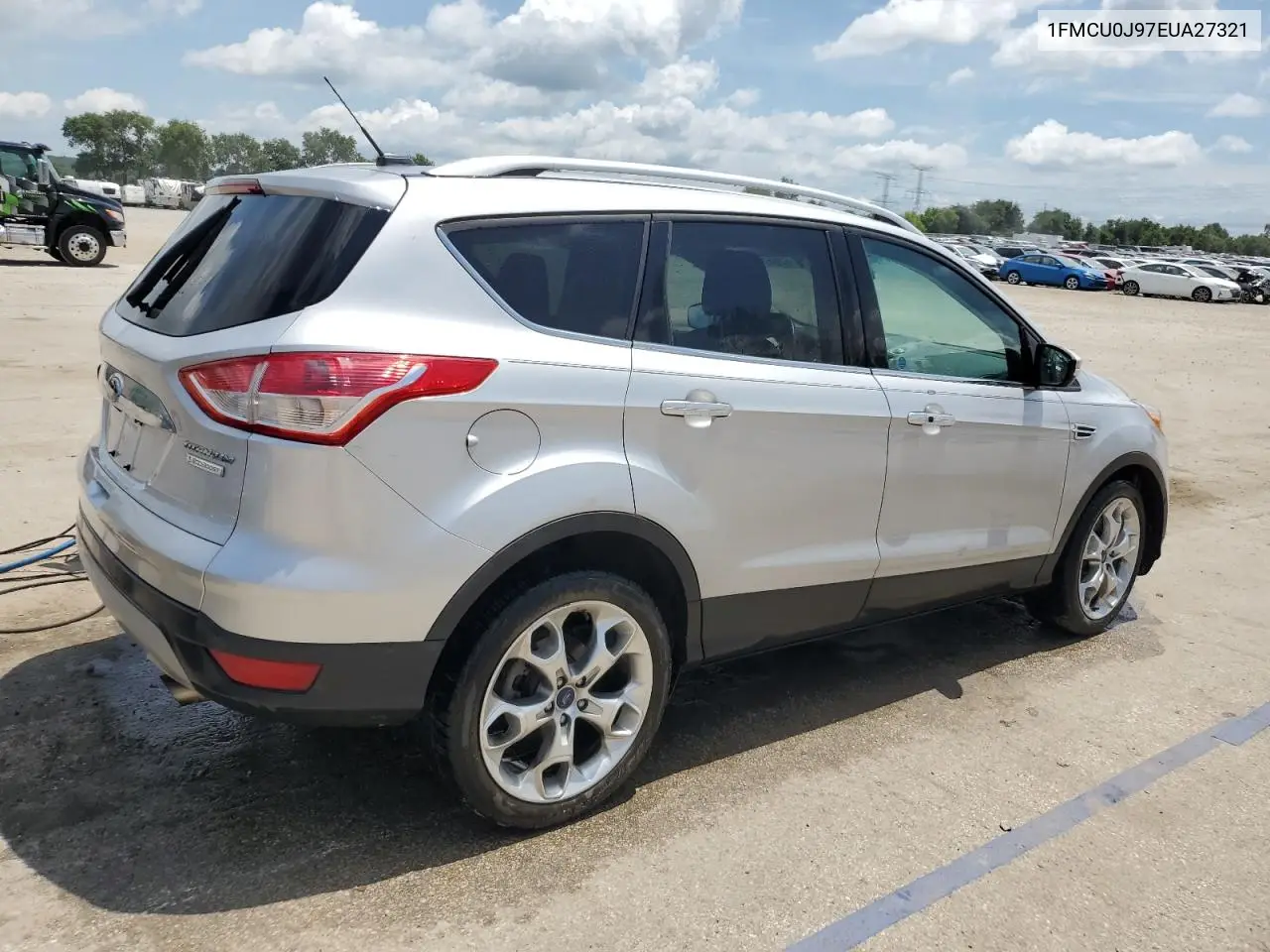 2014 Ford Escape Titanium VIN: 1FMCU0J97EUA27321 Lot: 62847445