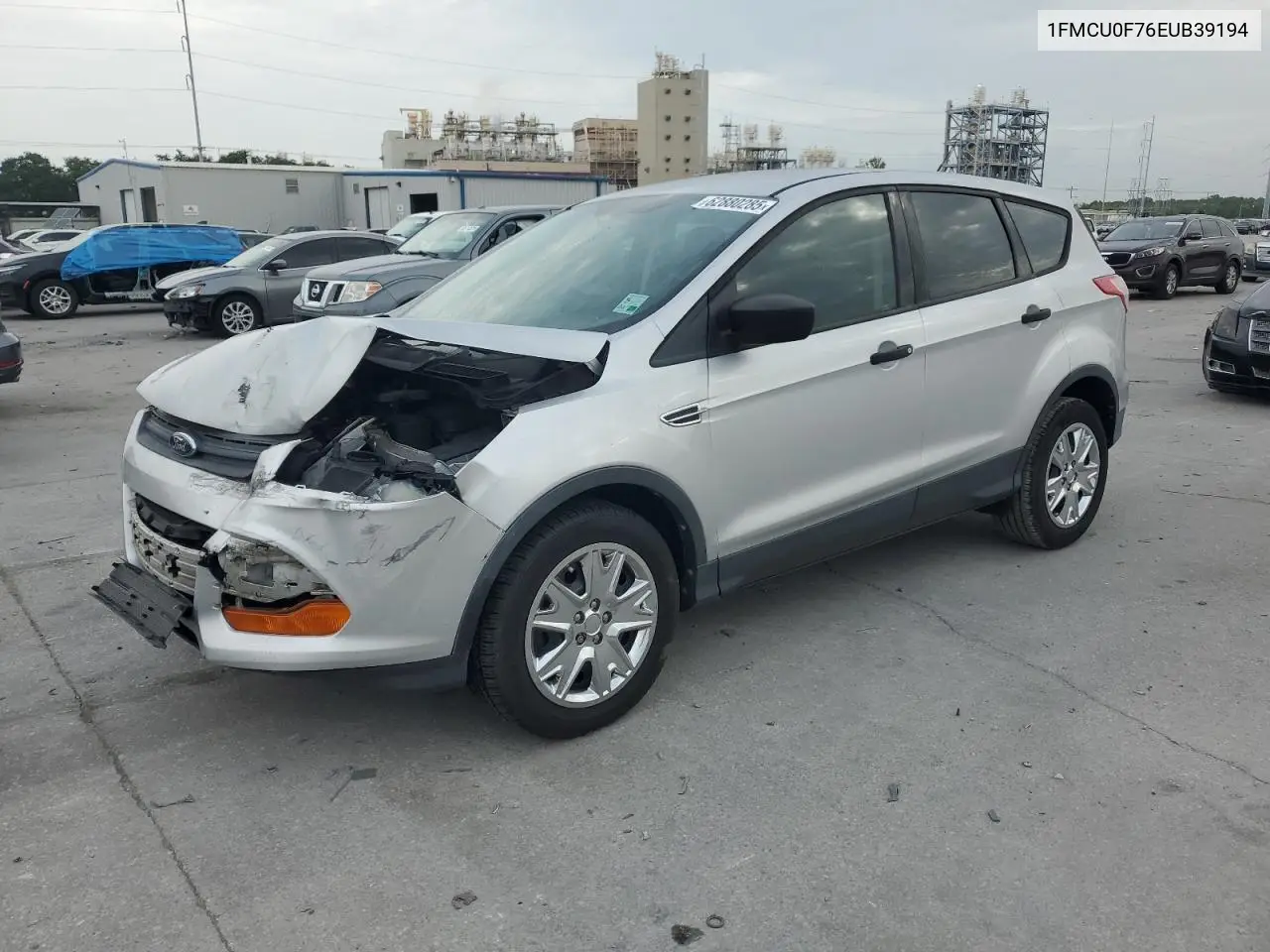 2014 Ford Escape S VIN: 1FMCU0F76EUB39194 Lot: 62880285