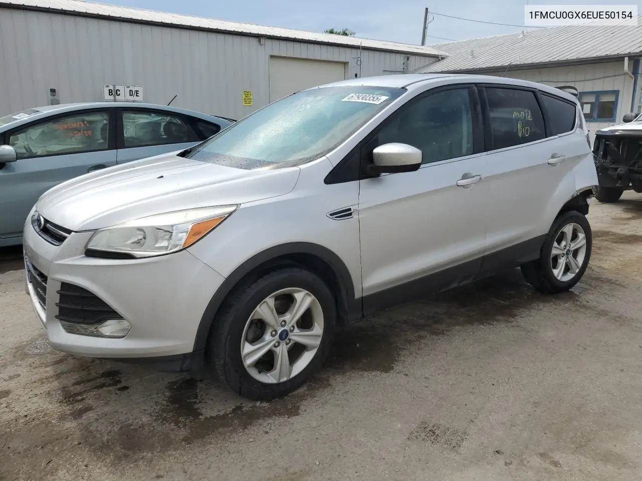 2014 Ford Escape Se VIN: 1FMCU0GX6EUE50154 Lot: 62930355