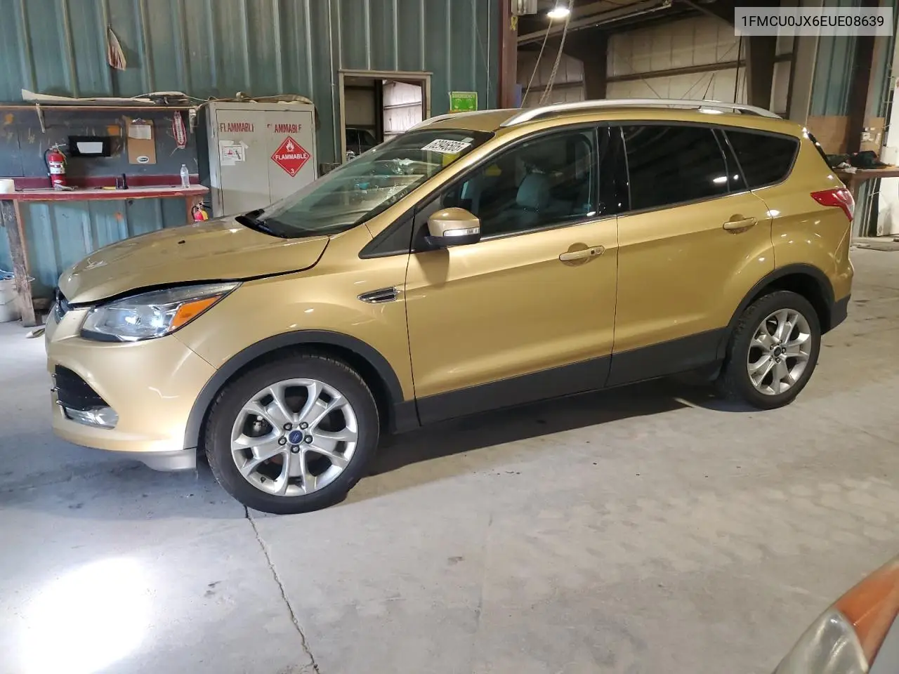 2014 Ford Escape Titanium VIN: 1FMCU0JX6EUE08639 Lot: 62946505