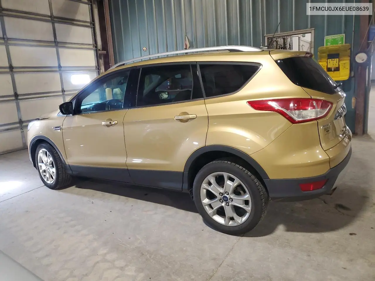 2014 Ford Escape Titanium VIN: 1FMCU0JX6EUE08639 Lot: 62946505