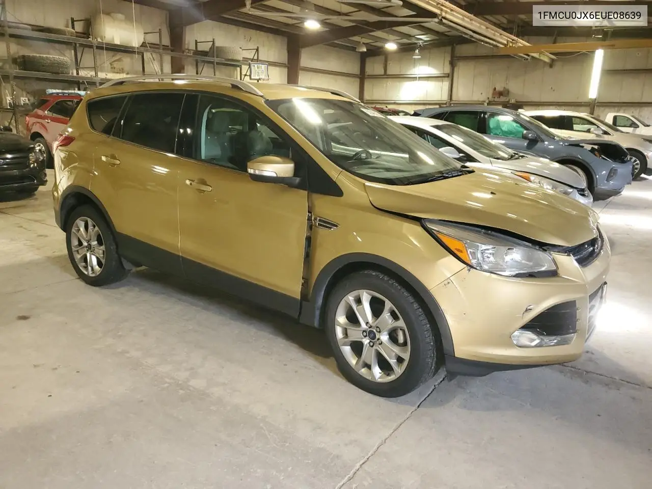 2014 Ford Escape Titanium VIN: 1FMCU0JX6EUE08639 Lot: 62946505