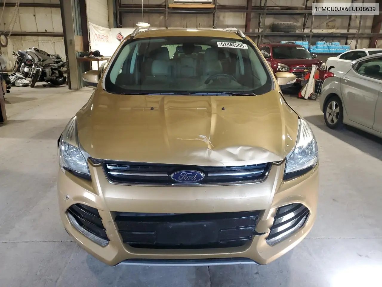 2014 Ford Escape Titanium VIN: 1FMCU0JX6EUE08639 Lot: 62946505