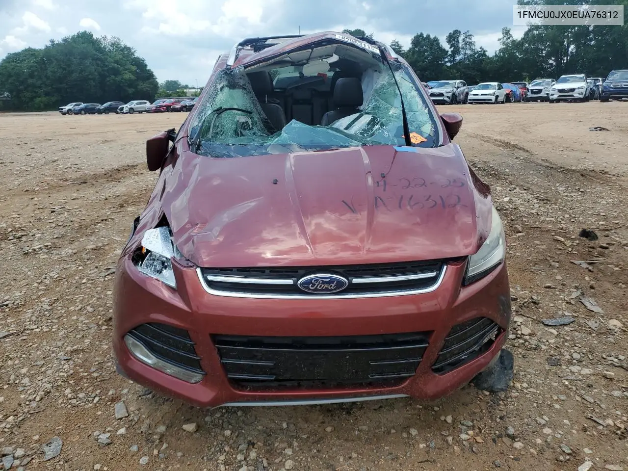 2014 Ford Escape Titanium VIN: 1FMCU0JX0EUA76312 Lot: 62953115