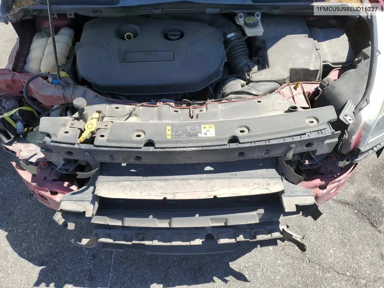 2014 Ford Escape Titanium VIN: 1FMCU9J98EUD16227 Lot: 63076645