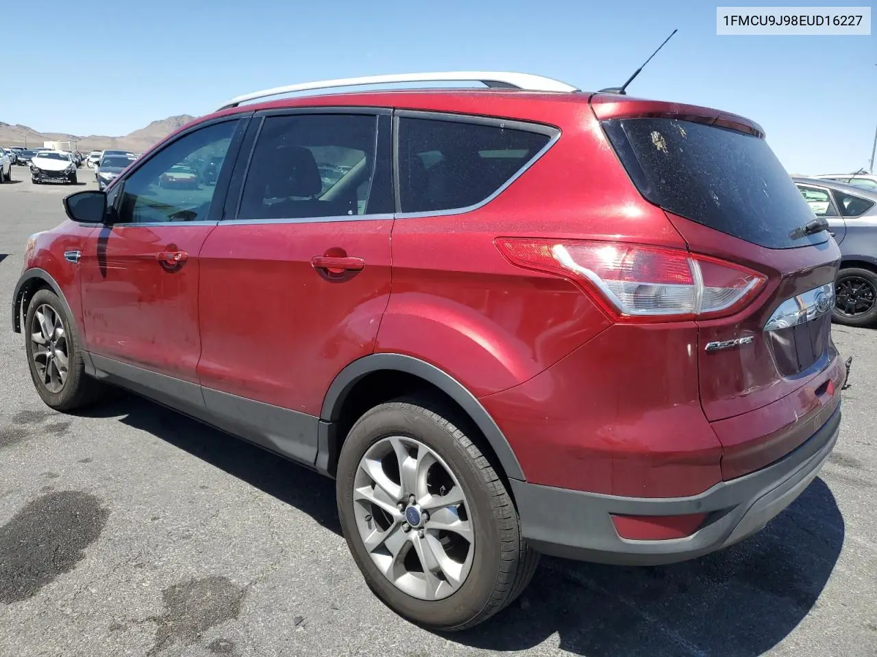 2014 Ford Escape Titanium VIN: 1FMCU9J98EUD16227 Lot: 63076645