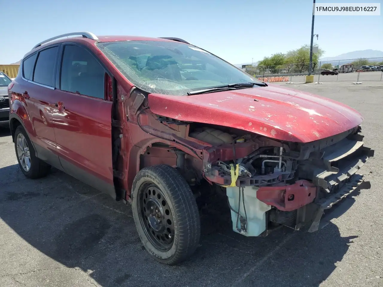 2014 Ford Escape Titanium VIN: 1FMCU9J98EUD16227 Lot: 63076645