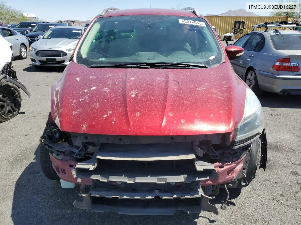 2014 Ford Escape Titanium VIN: 1FMCU9J98EUD16227 Lot: 63076645