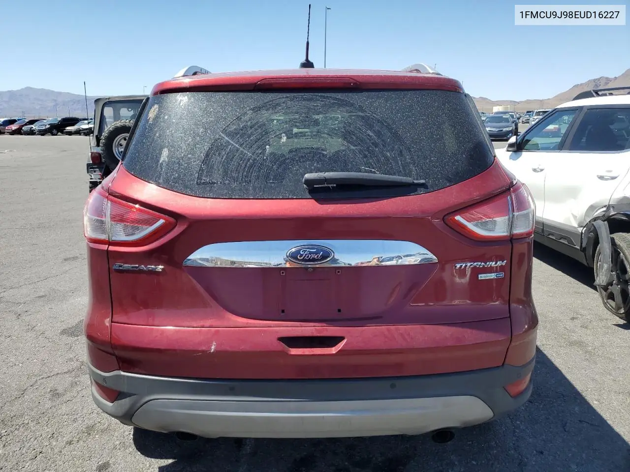 2014 Ford Escape Titanium VIN: 1FMCU9J98EUD16227 Lot: 63076645