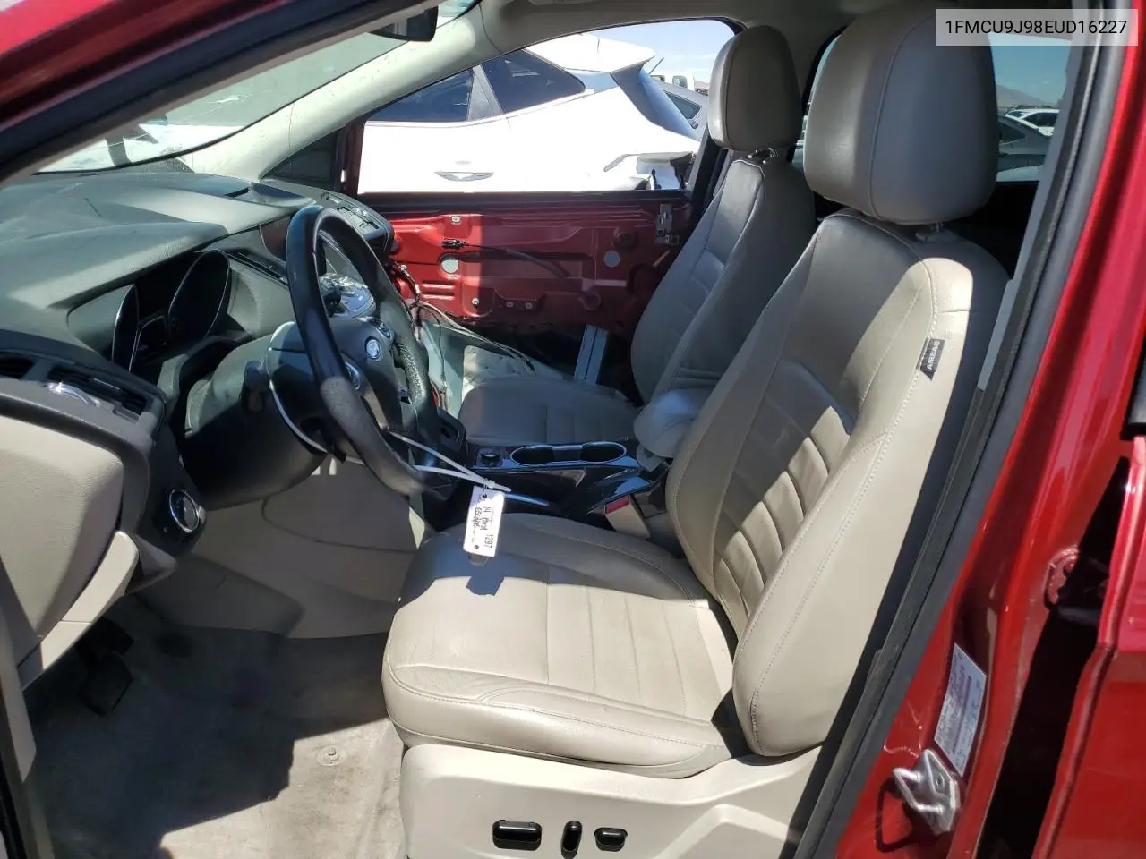 2014 Ford Escape Titanium VIN: 1FMCU9J98EUD16227 Lot: 63076645