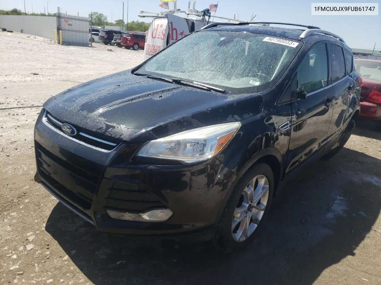 2015 Ford Escape Titanium VIN: 1FMCU0JX9FUB61747 Lot: 50790033