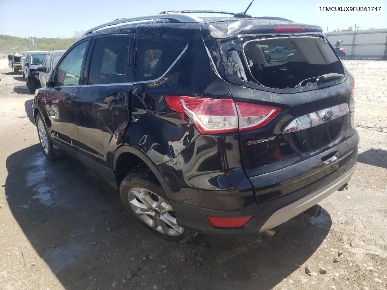 2015 Ford Escape Titanium VIN: 1FMCU0JX9FUB61747 Lot: 50790033