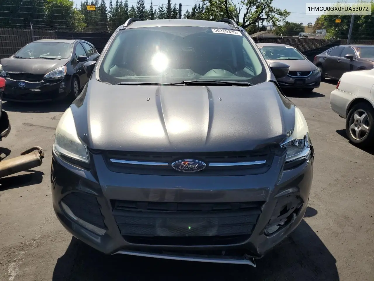 2015 Ford Escape Se VIN: 1FMCU0GX0FUA53072 Lot: 56256395