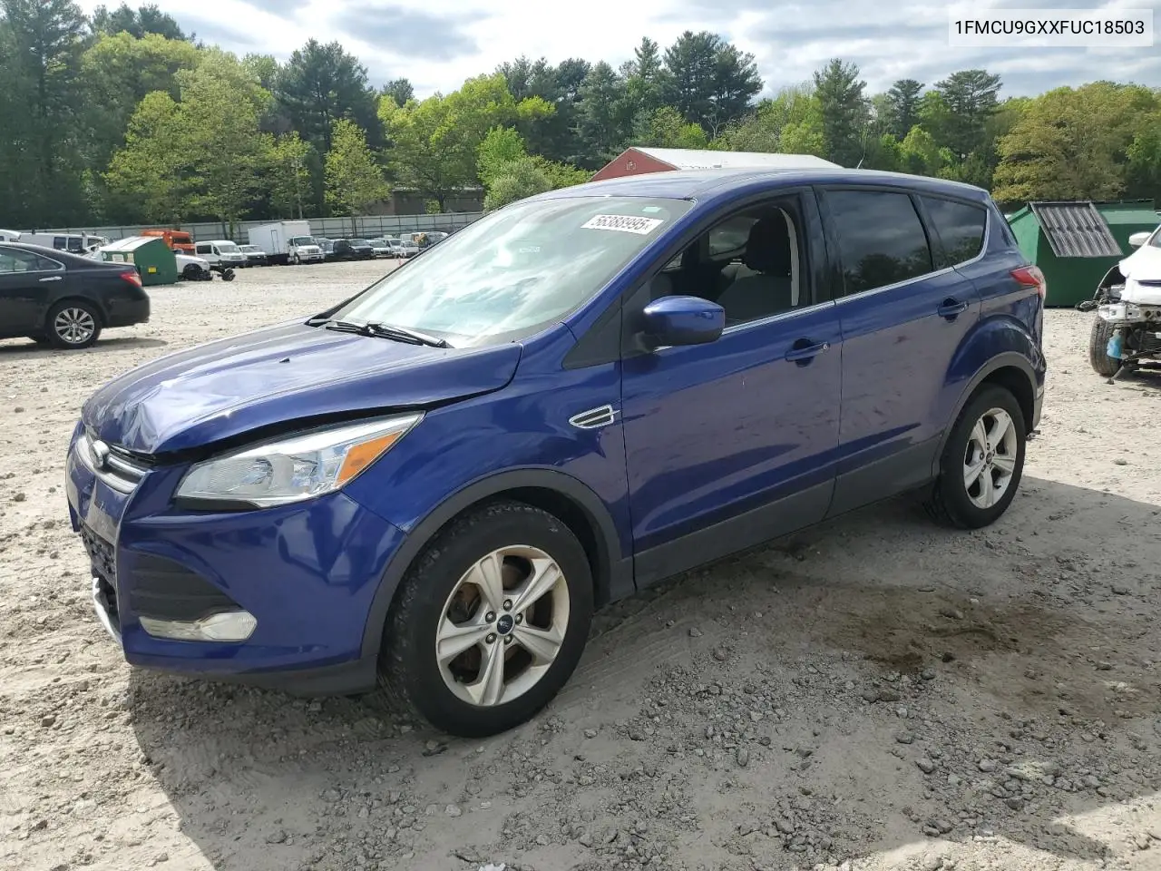 2015 Ford Escape Se VIN: 1FMCU9GXXFUC18503 Lot: 56388995