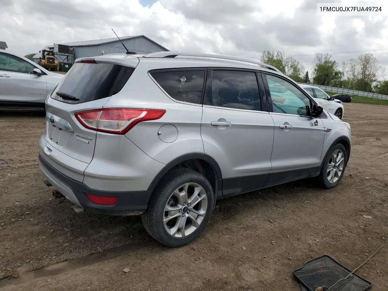 2015 Ford Escape Titanium VIN: 1FMCU0JX7FUA49724 Lot: 56676655