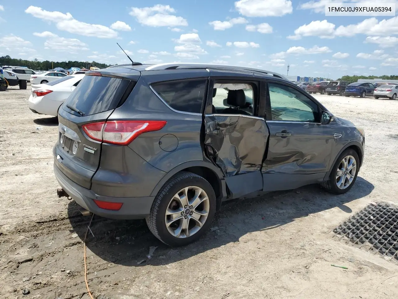 2015 Ford Escape Titanium VIN: 1FMCU0J9XFUA05394 Lot: 56736795