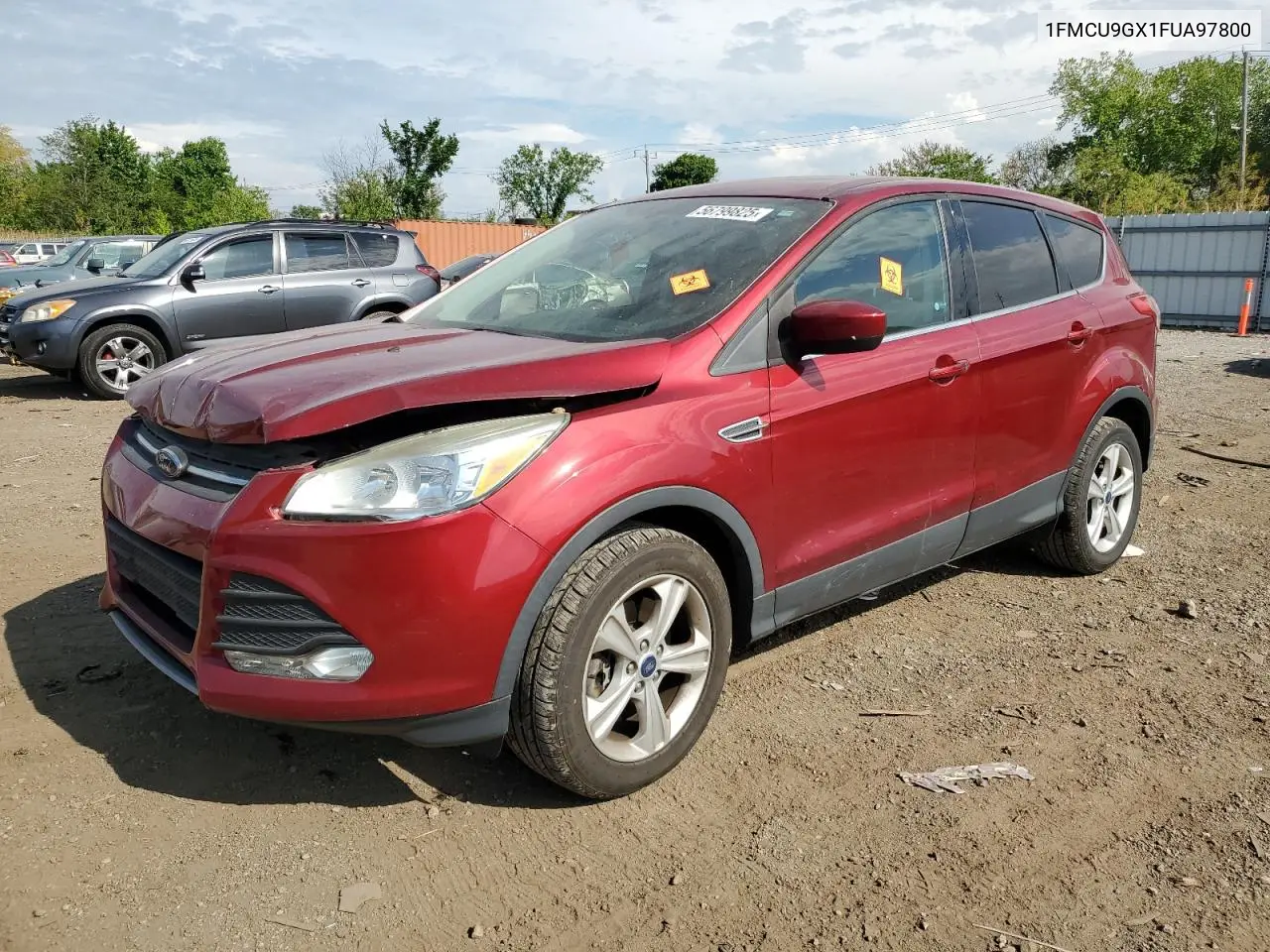 2015 Ford Escape Se VIN: 1FMCU9GX1FUA97800 Lot: 56799825