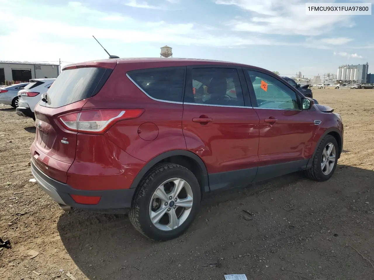 2015 Ford Escape Se VIN: 1FMCU9GX1FUA97800 Lot: 56799825