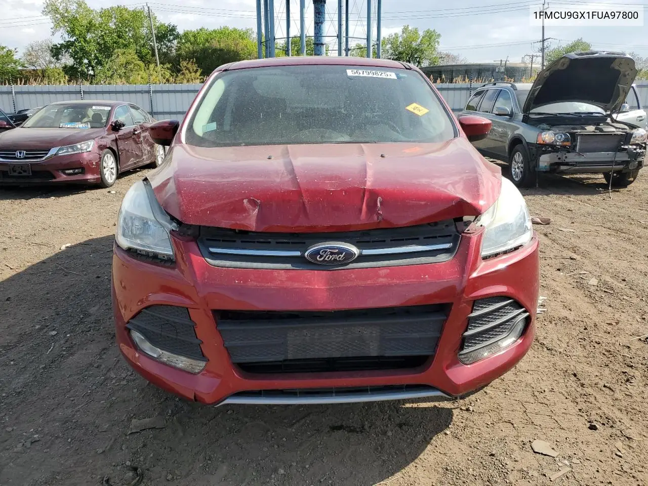 2015 Ford Escape Se VIN: 1FMCU9GX1FUA97800 Lot: 56799825