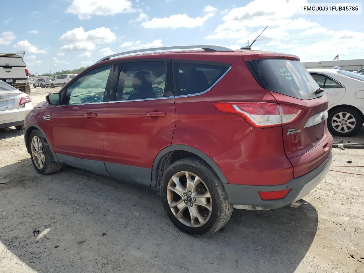 2015 Ford Escape Titanium VIN: 1FMCU0J91FUB45785 Lot: 56888455