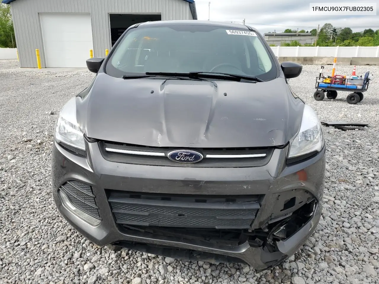 2015 Ford Escape Se VIN: 1FMCU9GX7FUB02305 Lot: 56937455