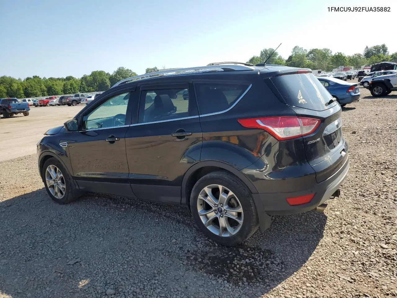 2015 Ford Escape Titanium VIN: 1FMCU9J92FUA35882 Lot: 61772205