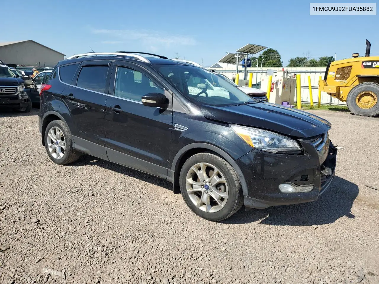 2015 Ford Escape Titanium VIN: 1FMCU9J92FUA35882 Lot: 61772205