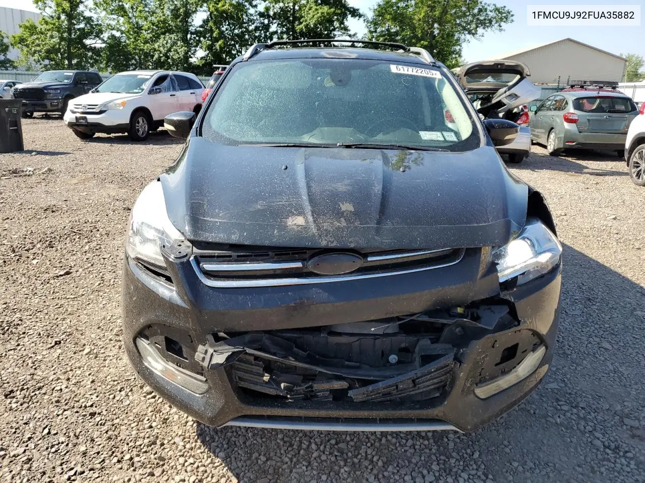 2015 Ford Escape Titanium VIN: 1FMCU9J92FUA35882 Lot: 61772205