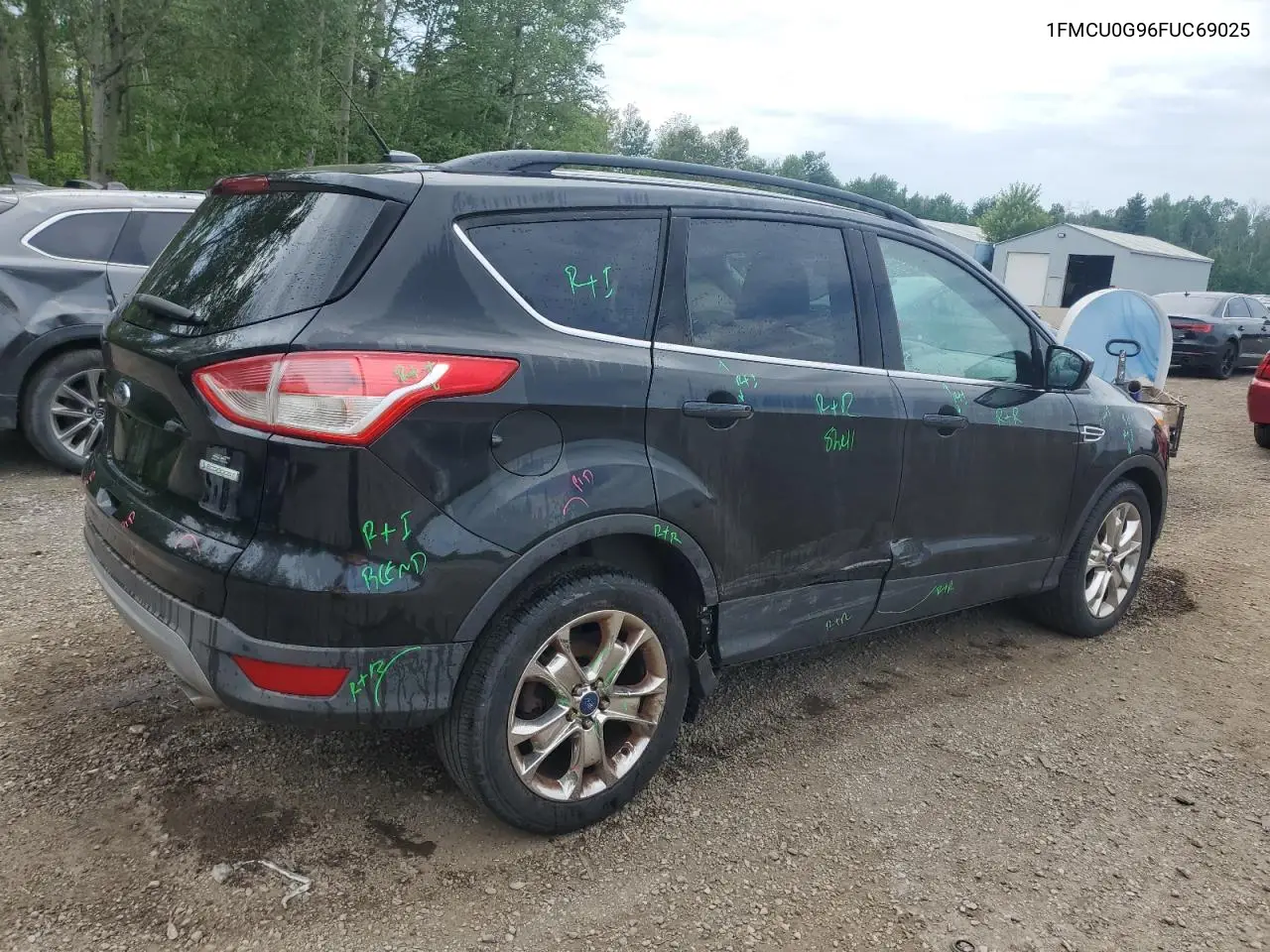2015 Ford Escape Se VIN: 1FMCU0G96FUC69025 Lot: 62540915