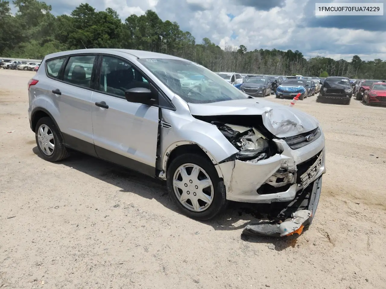 2015 Ford Escape S VIN: 1FMCU0F70FUA74229 Lot: 62665605