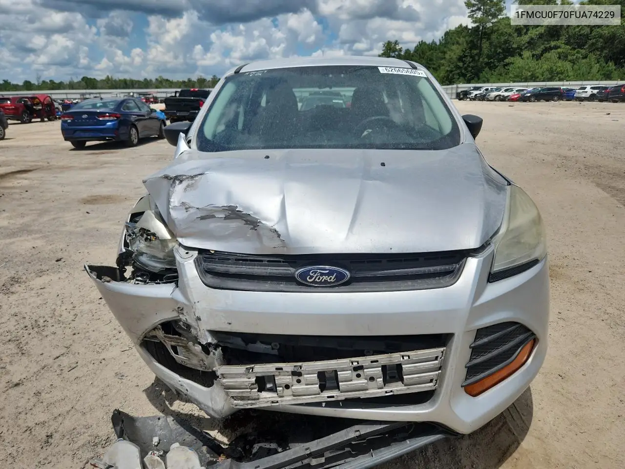 2015 Ford Escape S VIN: 1FMCU0F70FUA74229 Lot: 62665605