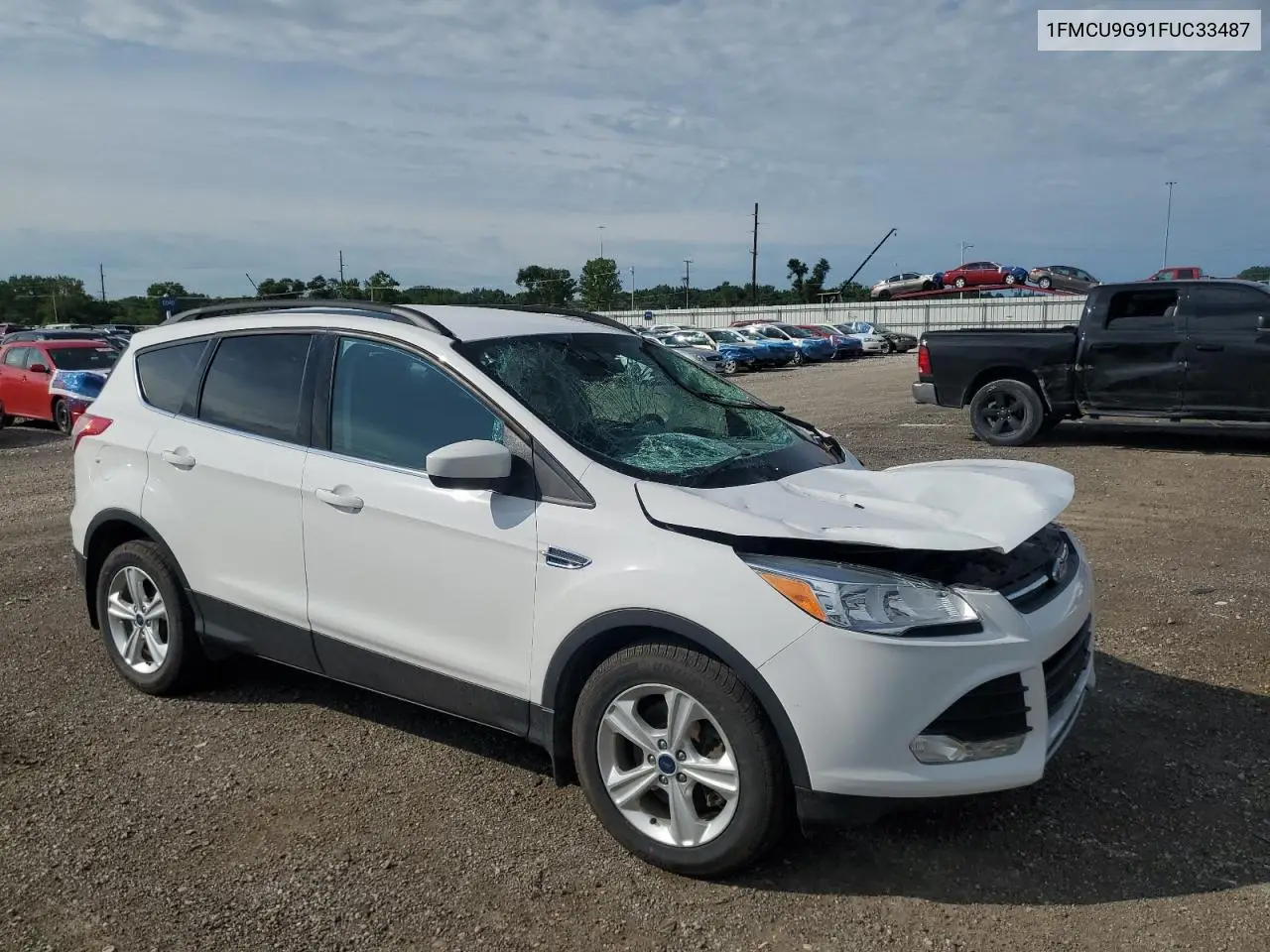 2015 Ford Escape Se VIN: 1FMCU9G91FUC33487 Lot: 62749535