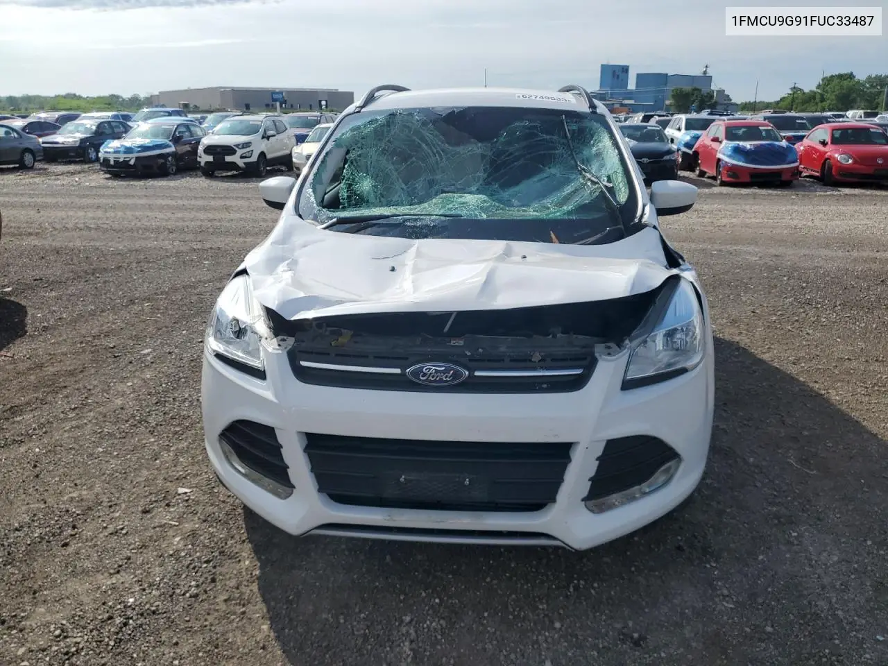 2015 Ford Escape Se VIN: 1FMCU9G91FUC33487 Lot: 62749535