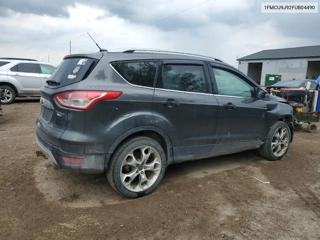 2015 Ford Escape Titanium VIN: 1FMCU9J92FUB04490 Lot: 62755405