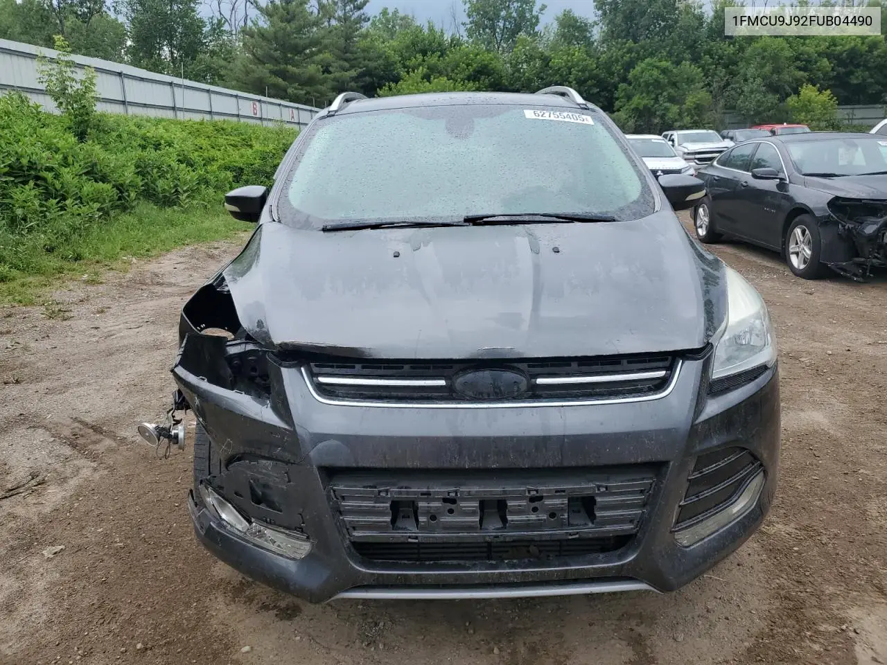2015 Ford Escape Titanium VIN: 1FMCU9J92FUB04490 Lot: 62755405