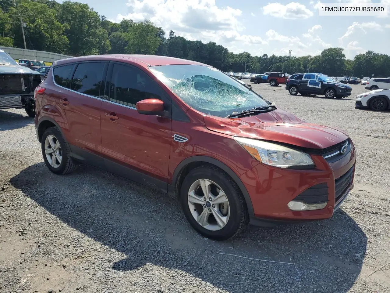 2015 Ford Escape Se VIN: 1FMCU0G77FUB55680 Lot: 62817085