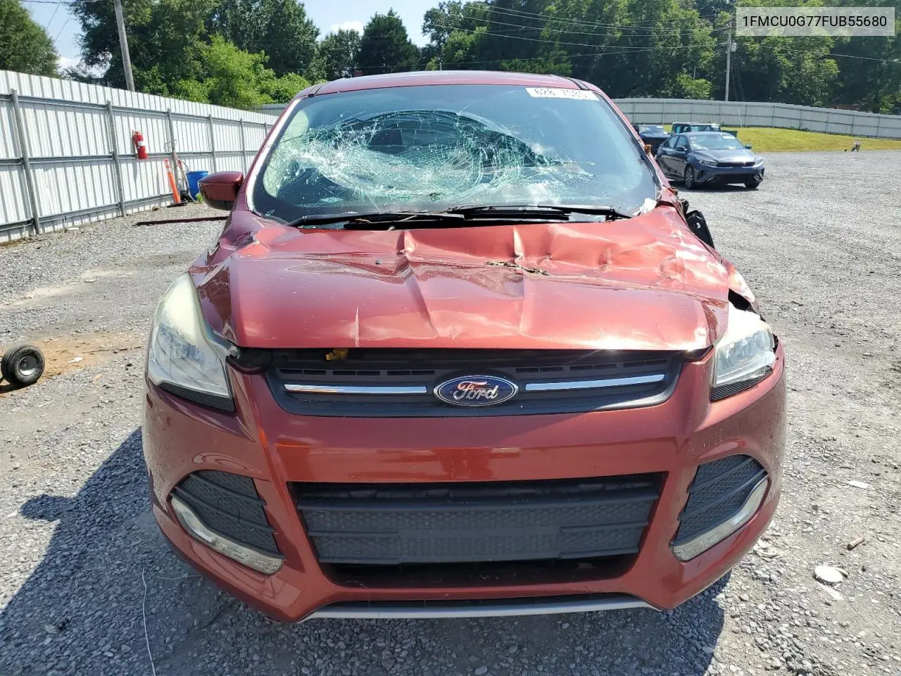 2015 Ford Escape Se VIN: 1FMCU0G77FUB55680 Lot: 62817085