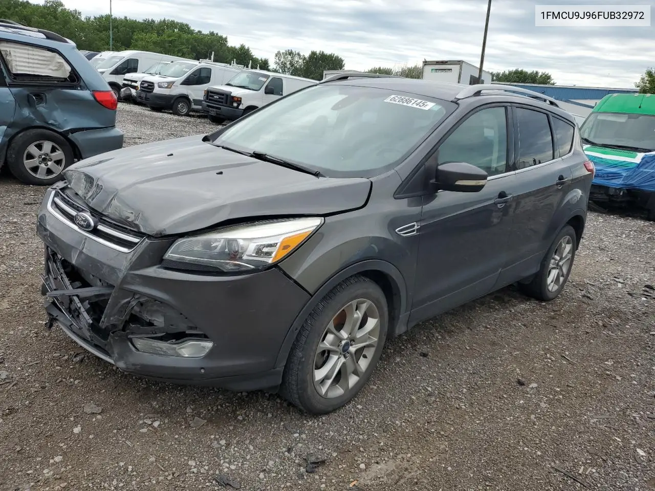 2015 Ford Escape Titanium VIN: 1FMCU9J96FUB32972 Lot: 62886145