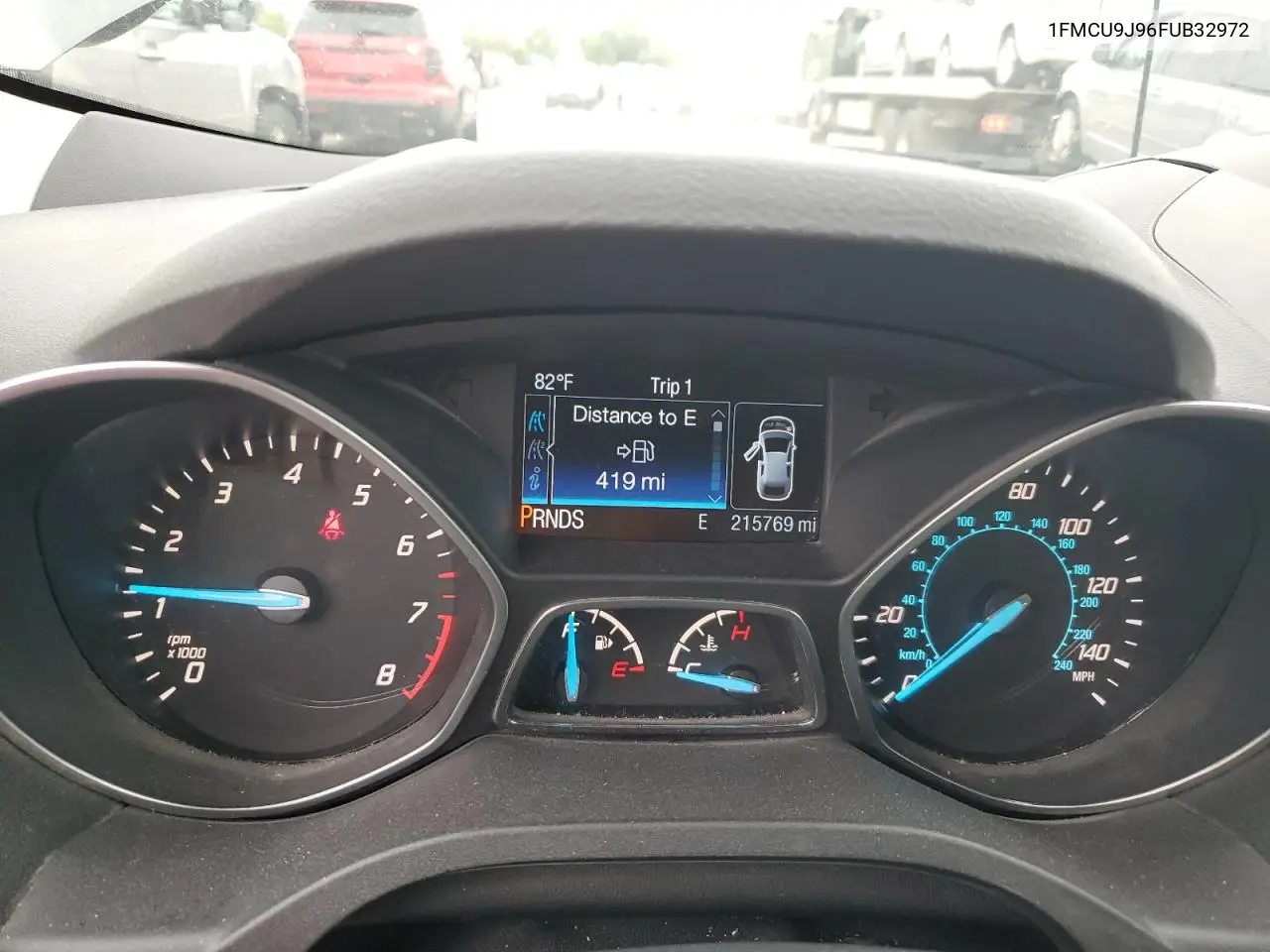 2015 Ford Escape Titanium VIN: 1FMCU9J96FUB32972 Lot: 62886145