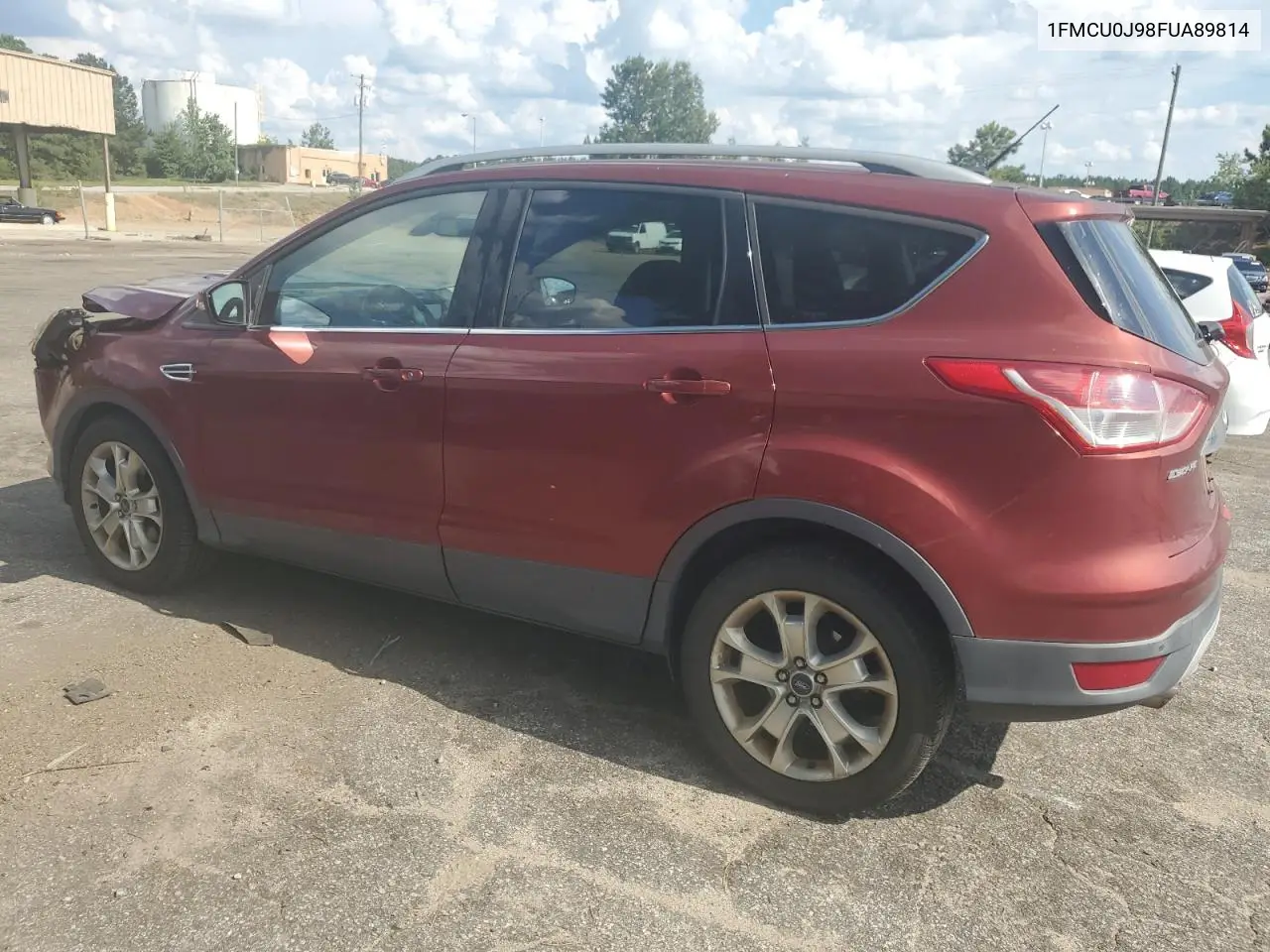 2015 Ford Escape Titanium VIN: 1FMCU0J98FUA89814 Lot: 62896715