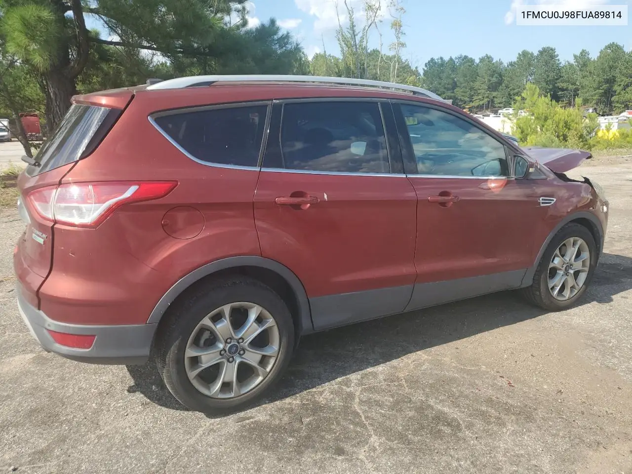 2015 Ford Escape Titanium VIN: 1FMCU0J98FUA89814 Lot: 62896715