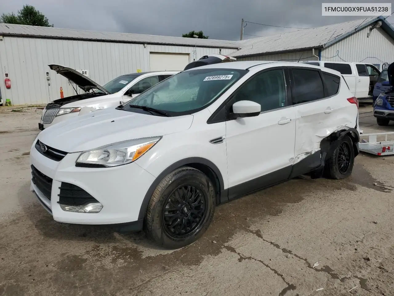 2015 Ford Escape Se VIN: 1FMCU0GX9FUA51238 Lot: 62899275