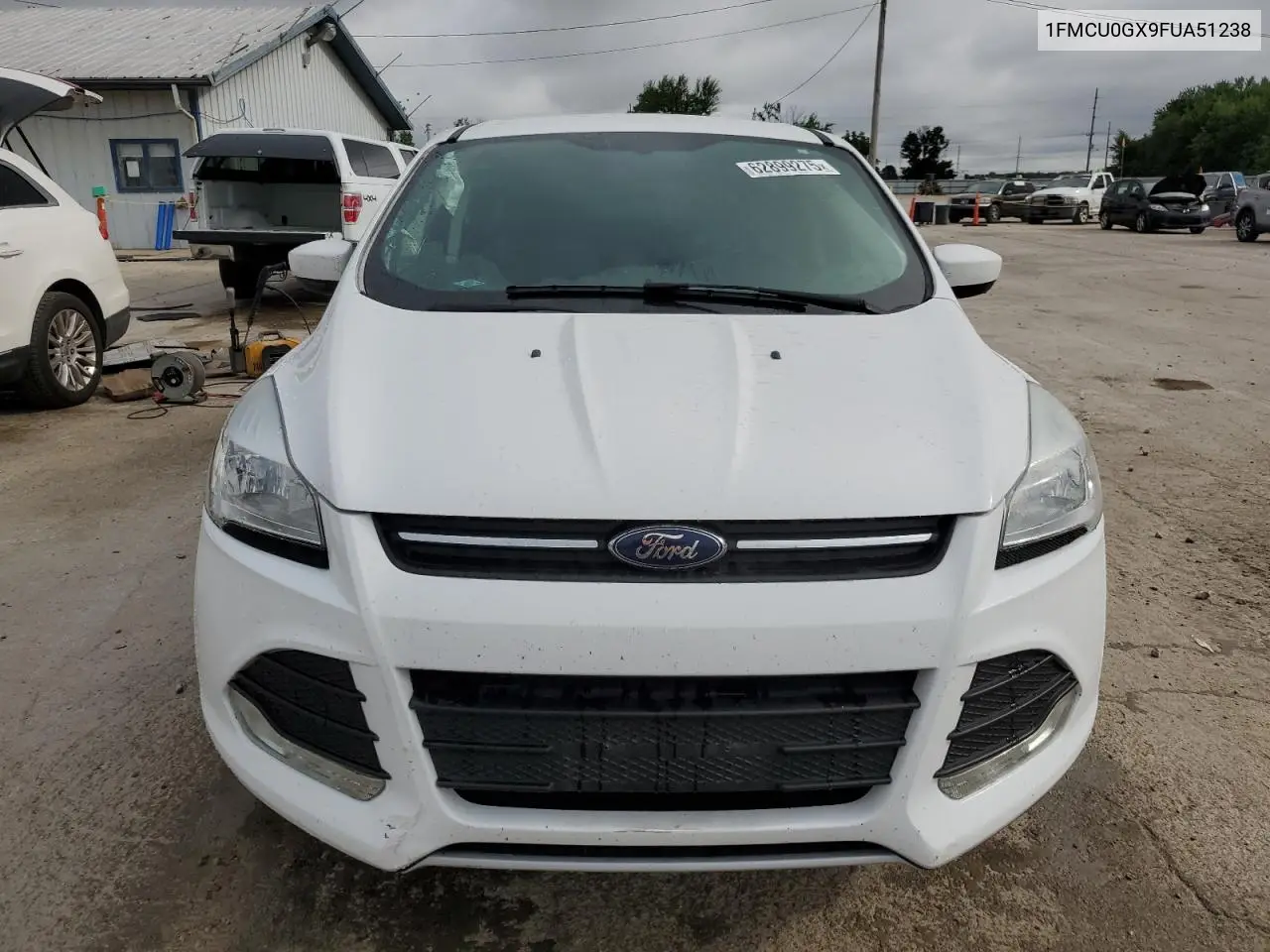 2015 Ford Escape Se VIN: 1FMCU0GX9FUA51238 Lot: 62899275
