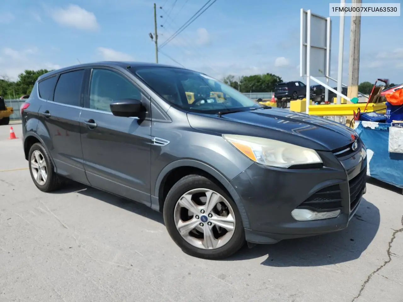 2015 Ford Escape Se VIN: 1FMCU0G7XFUA63530 Lot: 63004205